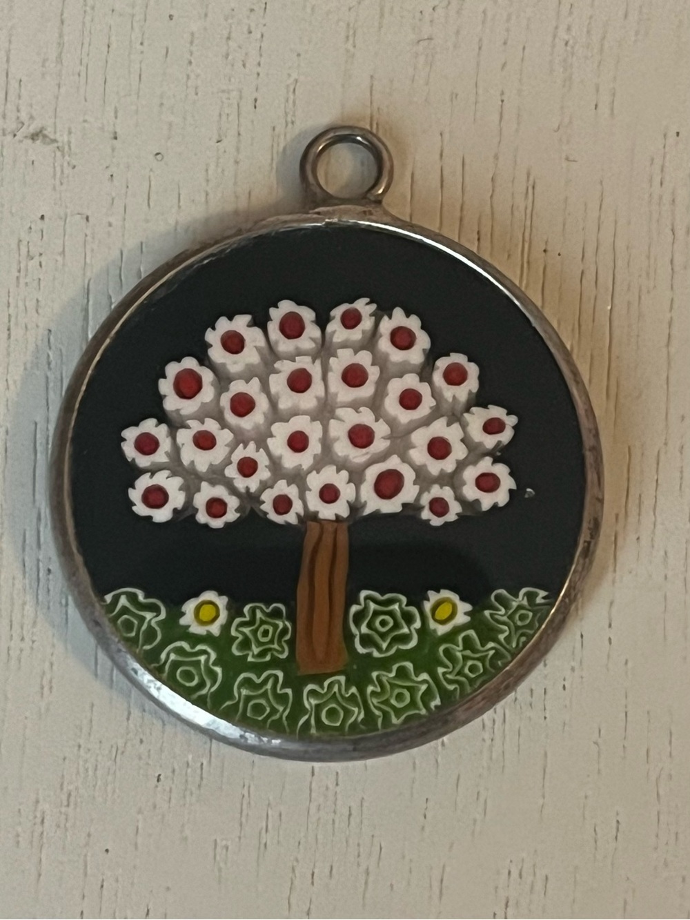 Murano Glass Tree of Life Pendant